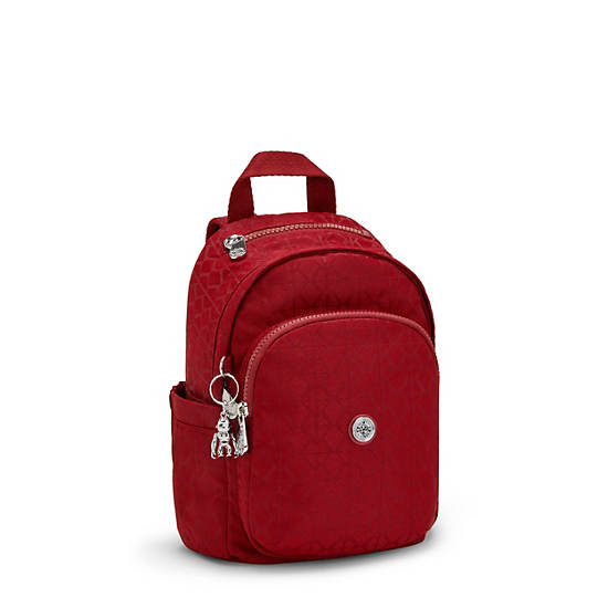 Kipling Delia Mini Sırt Çantaları Kırmızı | TR 1651AH